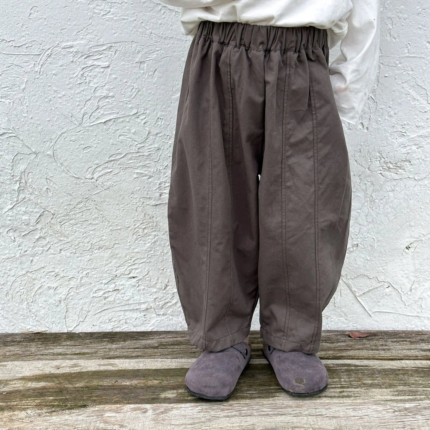 Autumn New Children Loose Trousers Solid Toddler Girls Versatile Harem Pants Baby Boys Casual Pants