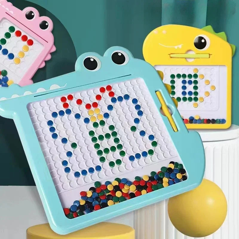 1PC Cartoon Magnetic Writing Board Magnetic Pen Drawing Board Children's Magnetic Pen Baby Drawing Board Girls