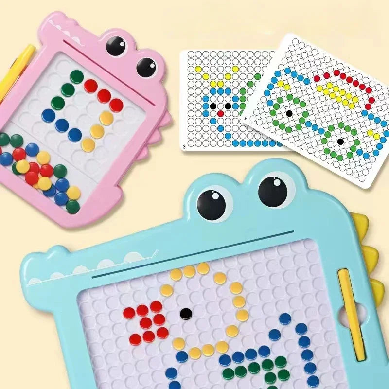 1PC Cartoon Magnetic Writing Board Magnetic Pen Drawing Board Children's Magnetic Pen Baby Drawing Board Girls