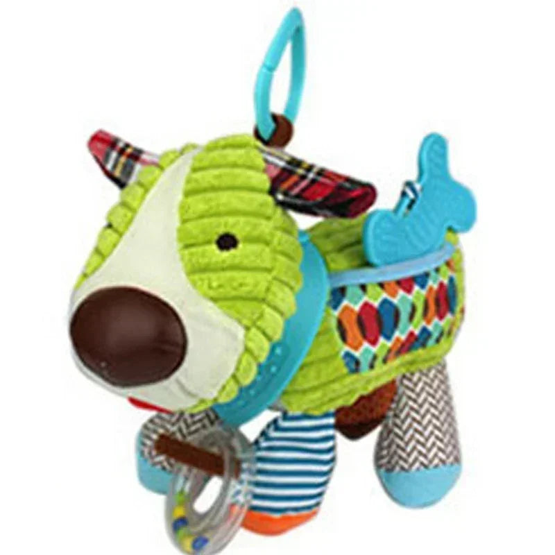 Baby Toys Plush Stuffed Rattle Toys Stroller Hanging Animals Bed Mobile Infant For baby toys