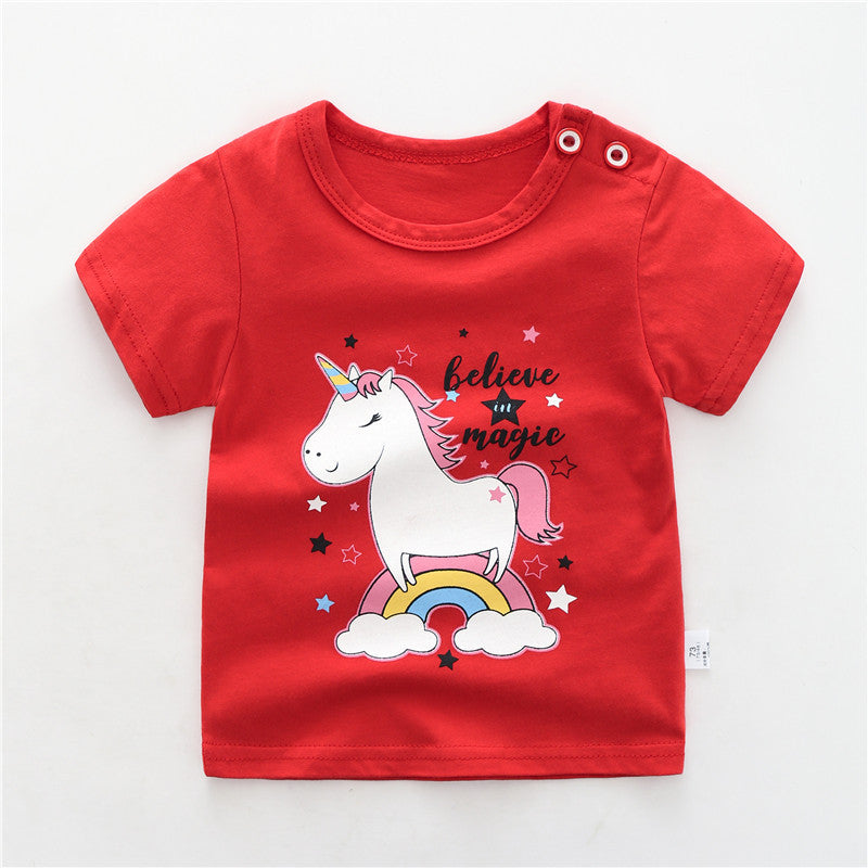 Cotton t-shirts for babies and children