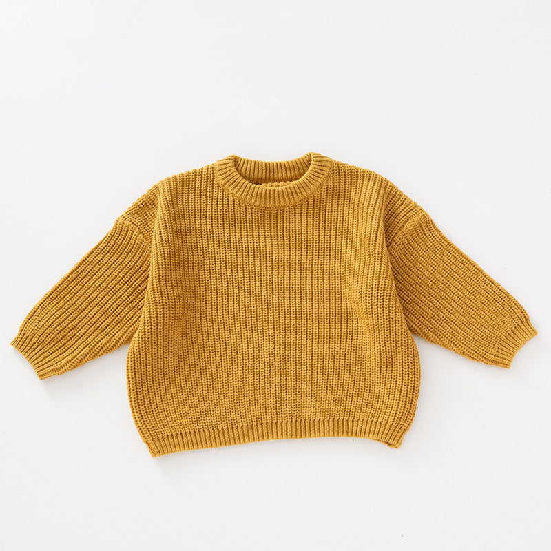 Children's Pullover Knitting Sweater