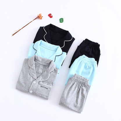 Children's pajamas cotton baby home service