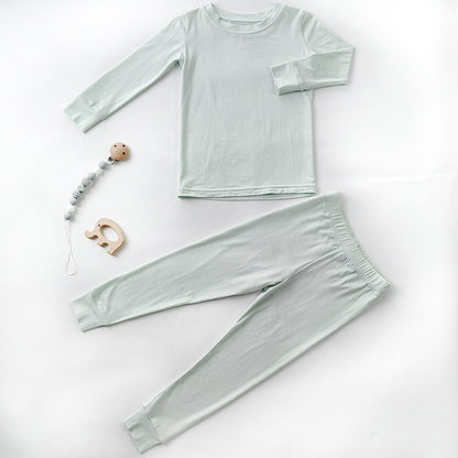 Ins Clothes For Babies Bamboo Fiber Boys Home Wear Suit