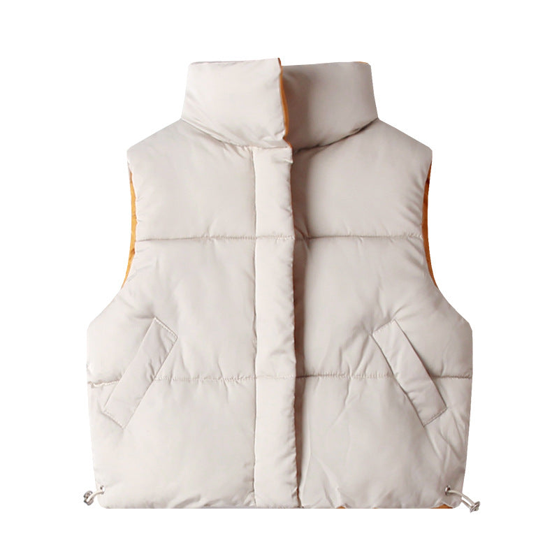 Children's down cotton vest