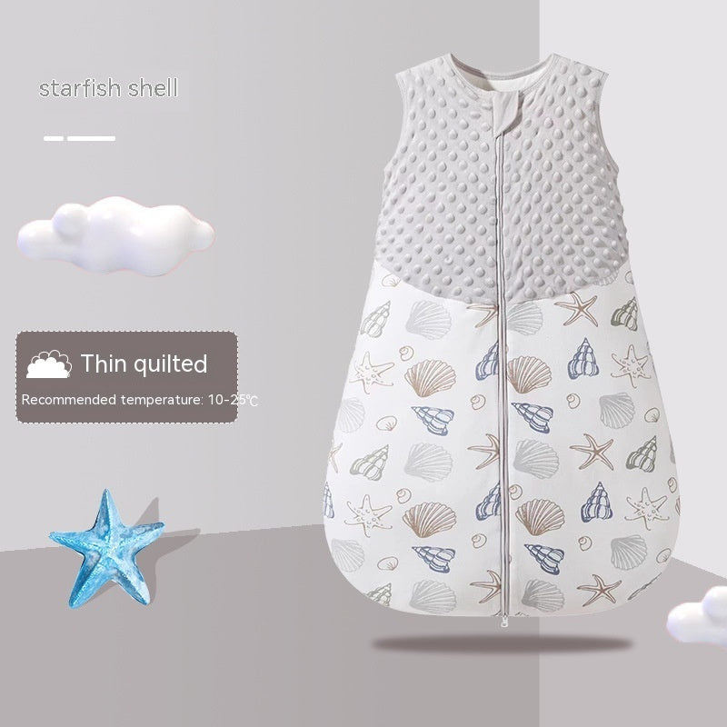 Pure Cotton Newborn Vest-style Sleeping Bag