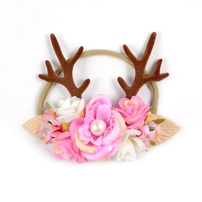  Deer Flower Headbands