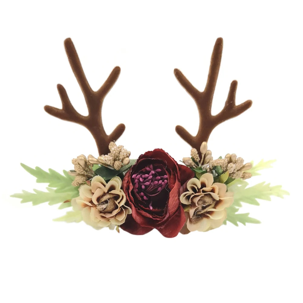  Deer Flower Headbands