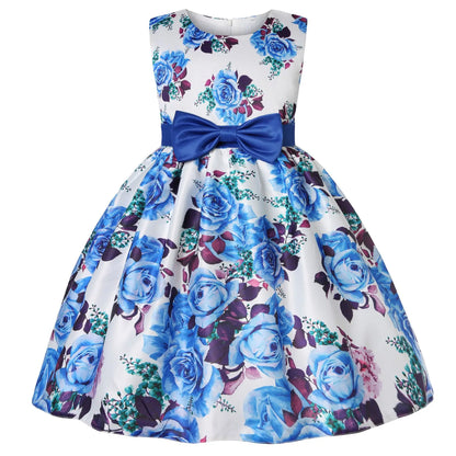 Girls Dress Casual Cotton Christmas Kids Princess Party Costume Fashion Clothing For Children