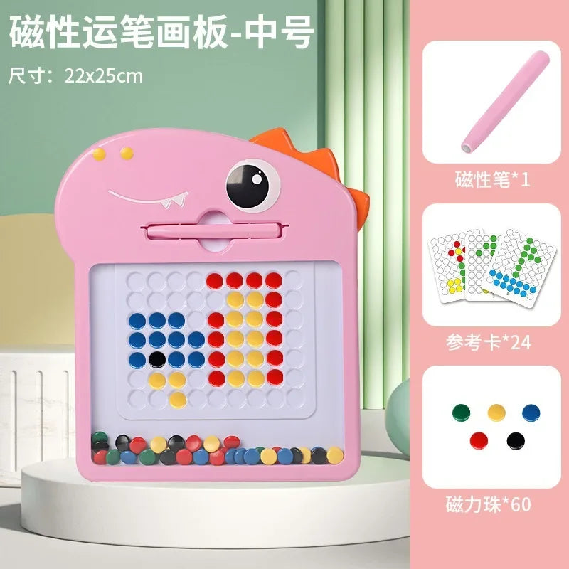 1PC Cartoon Magnetic Writing Board Magnetic Pen Drawing Board Children's Magnetic Pen Baby Drawing Board Girls