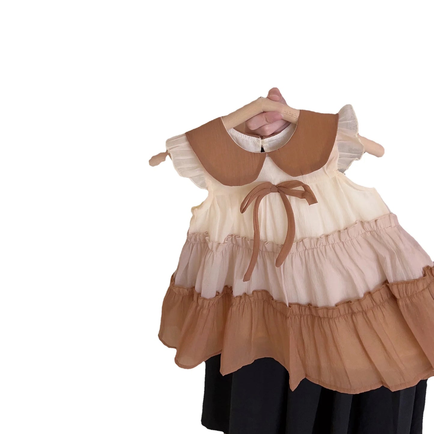 Girls Skirt Korean Edition Brown Cake Dress Summer Dresses for Girls