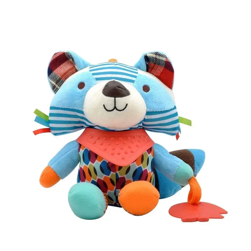 Baby Toys Plush Stuffed Rattle Toys Stroller Hanging Animals Bed Mobile Infant For baby toys