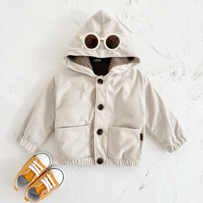 Newborn Baby Boys Girls Casual Wear Fashion Coat Long Sleeves Toddler Tops