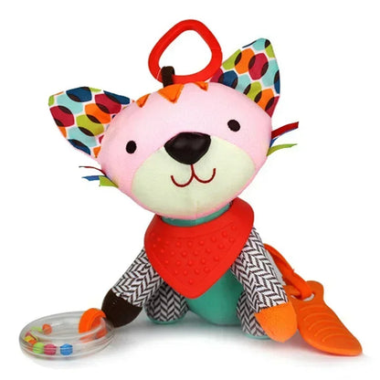 Baby Toys Plush Stuffed Rattle Toys Stroller Hanging Animals Bed Mobile Infant For baby toys