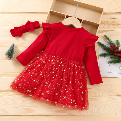 Baby Christmas Dress Outfit 