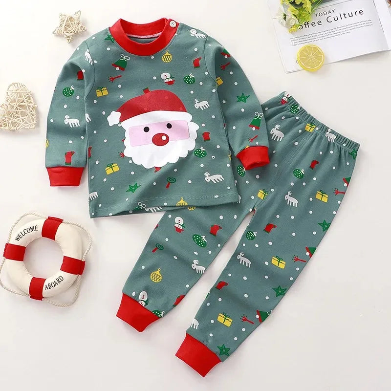 Cotton Newborn Boys Girls Sleepwear Suits Autumn Spring  Underclothes 2pcs