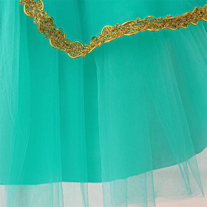 Jasmine Princess Dress For Baby Girl Cosplay Costume Birthday Party Dress