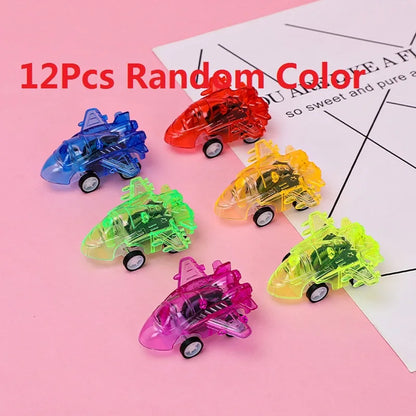 Race Car Mini Treasure Box Cars Carnival Prizes Goodie Bag Plastic Vehicle Fillers for Kids