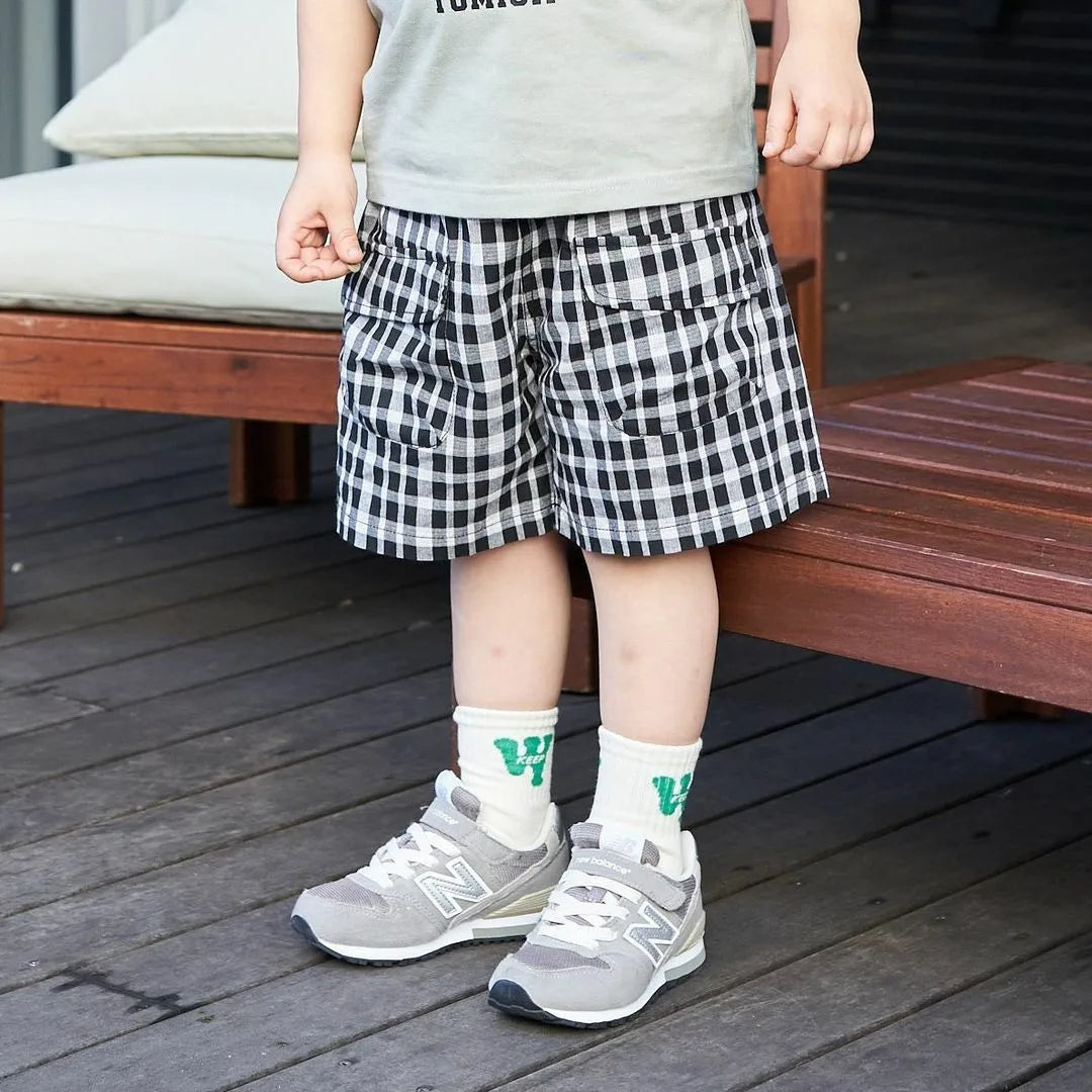 Baby Boy Plaid Short Pants All-match Cotton Comfortable Loose Kid Girl Shorts