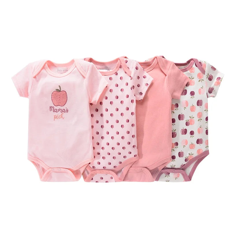 Baby Boy Girl Bodysuits Cute 100%Cotton Newborn Clothes