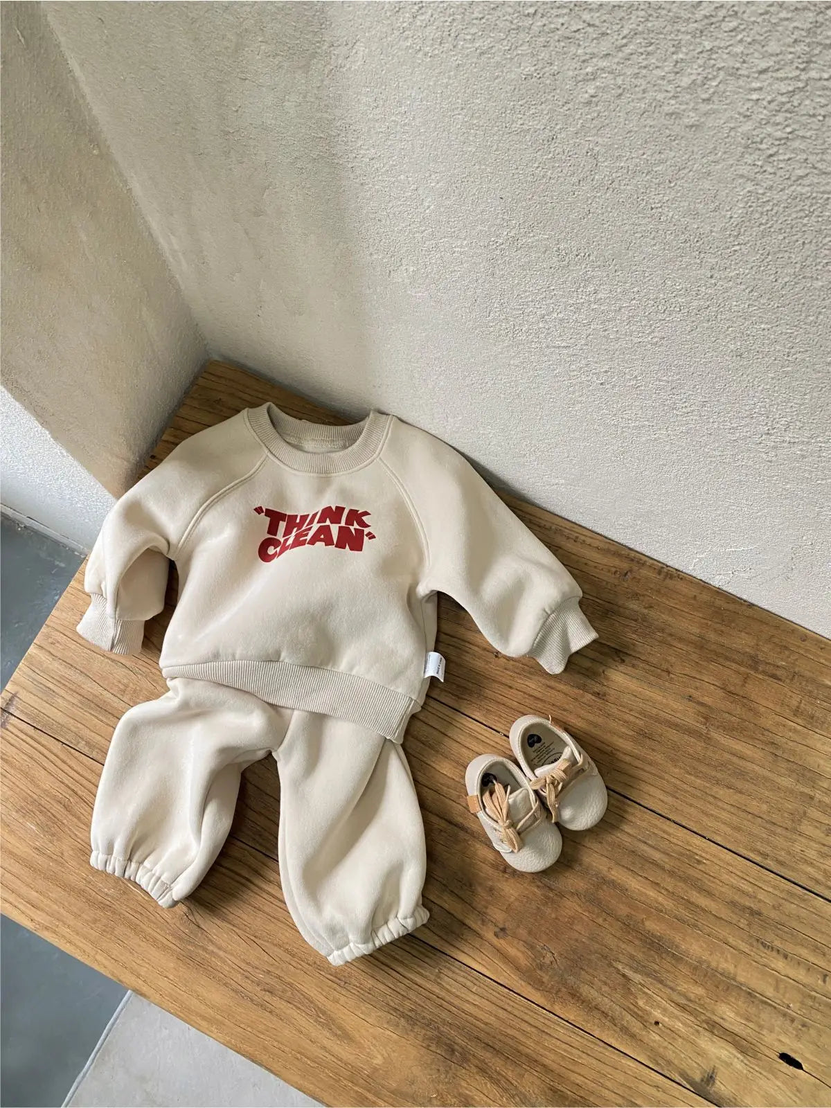 New Baby Clothes Set Letter Print Sweatshirt Set For Boys Girl Casual Pants