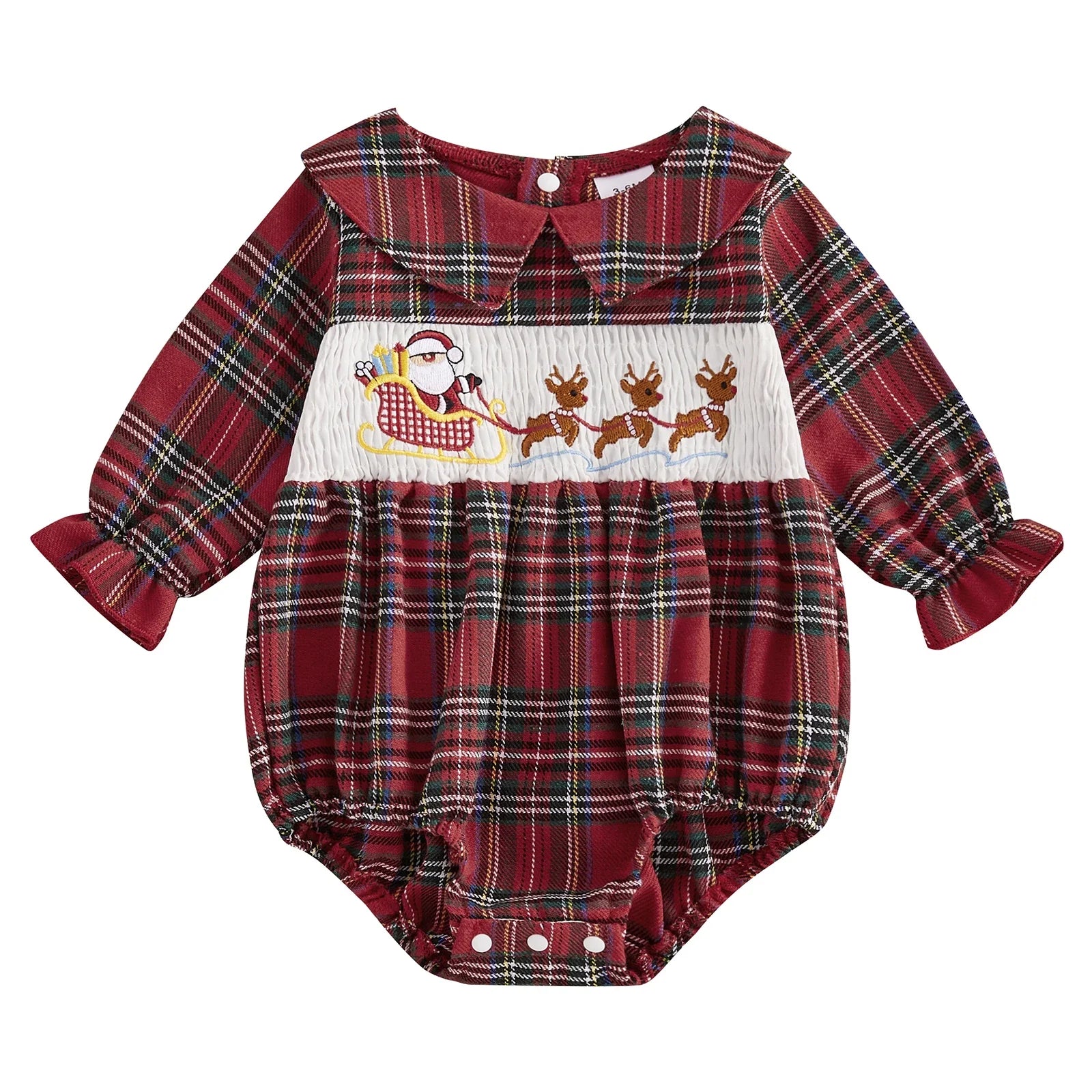 Baby Girls Christmas Jumpsuit 