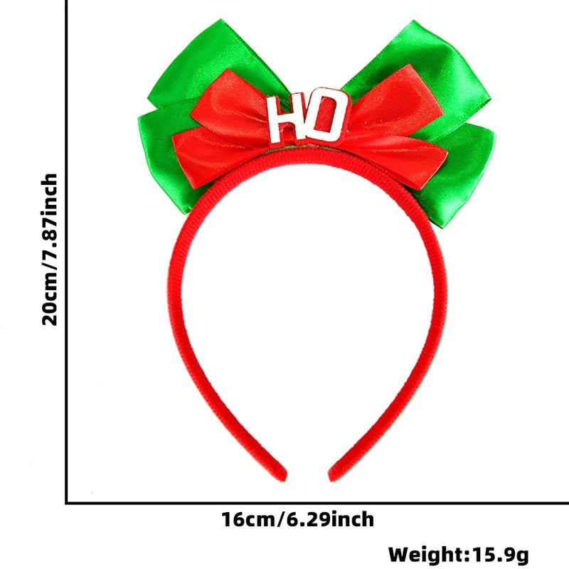 Christmas Bow Headband