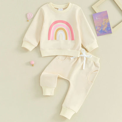 Baby Girls Boys Clothes Oversize Sweater & Long Pants Infant Toddler Fall Winter Outfits