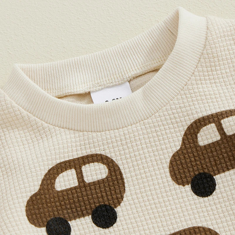 Baby Boy Car Print Track Suit