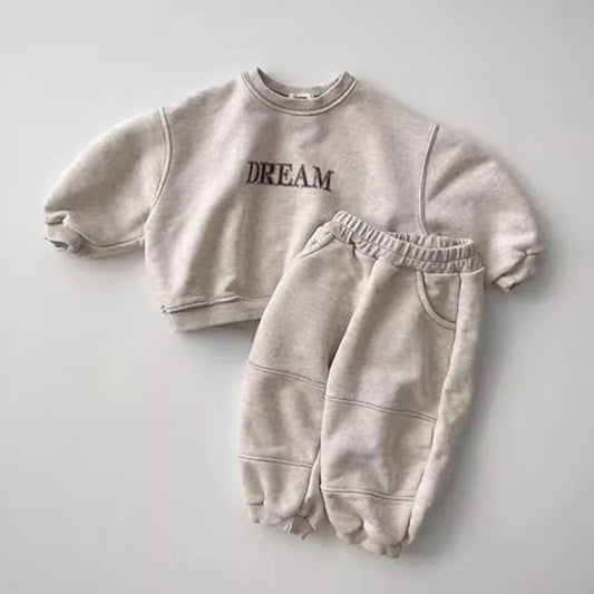 New Baby Boy Casual Sweatshirt + Pants 2pcs Suit Children Sport Clothes Set