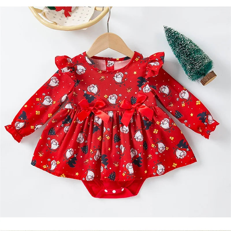 Baby Girls Christmas Romper