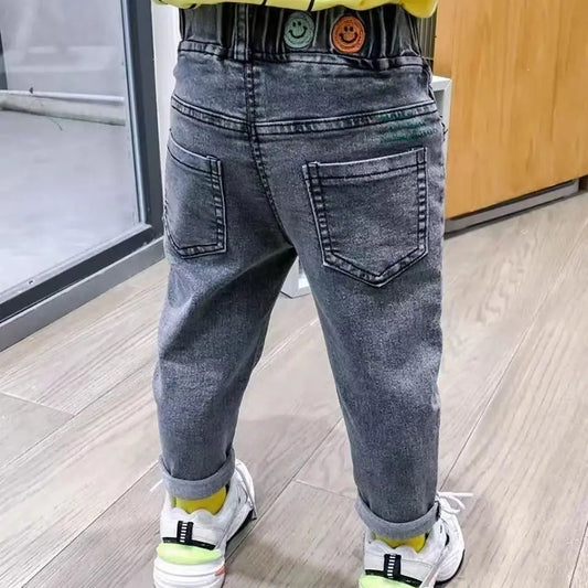 Boys Jeans Long Pants Spring And Autumn Fashionable Baby Pants