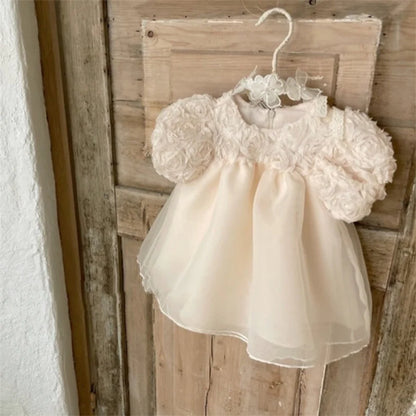 Baby Dress Summer Princess One Year Baby Girls Dress Clothes Flower Dresses