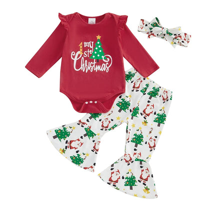 Christmas Baby Girls Romper dress