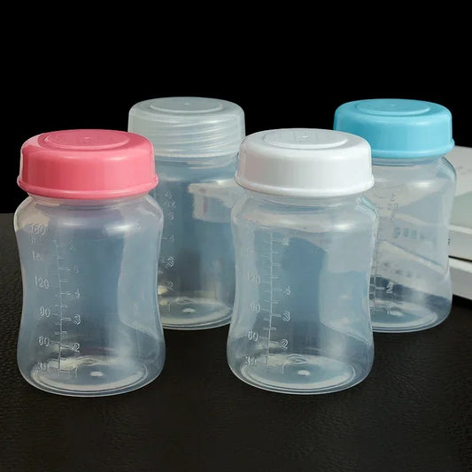 Breast Milk Storage Bottle Wide Neck Infant Newborn Food Freezer Fresh Cup