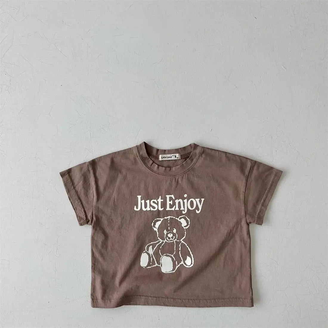 Baby Casual Cartoon T-shirt Girls Loose High Quality Bottoming Shirt For Kids