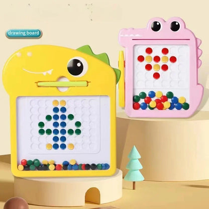 1PC Cartoon Magnetic Writing Board Magnetic Pen Drawing Board Children's Magnetic Pen Baby Drawing Board Girls