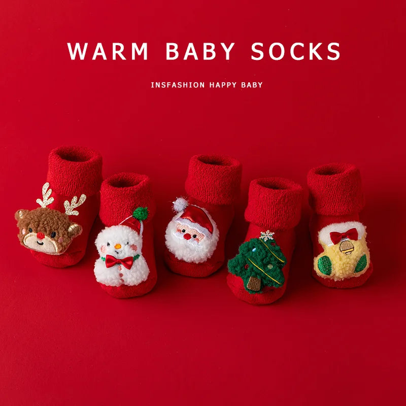 Newborn Cotton Winter Autumn Baby Girls Boys Kids Socks