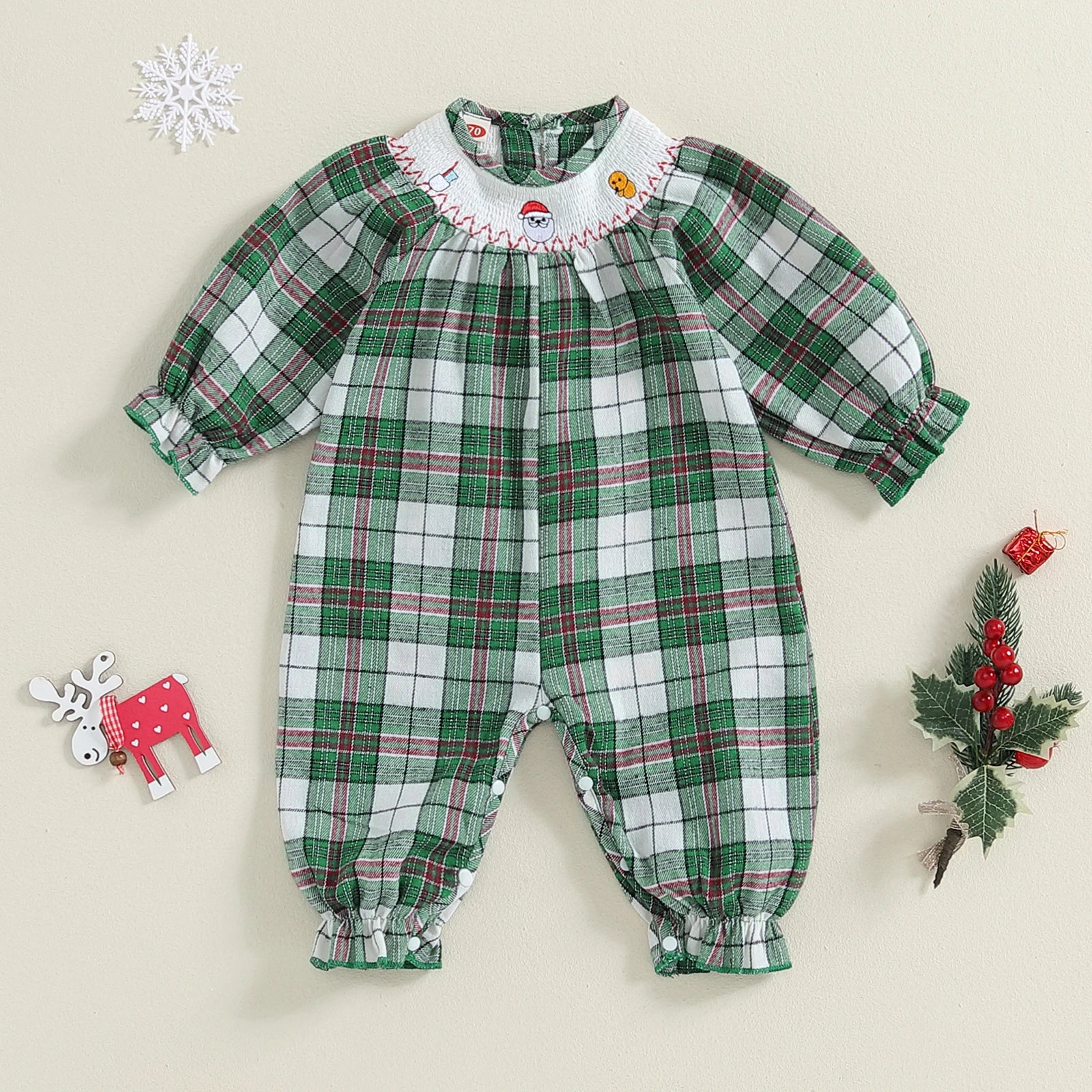 Baby Girls Christmas Romper 