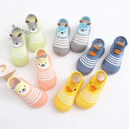 Baby Socks Shoes, Cute Cartoon Animal Non-slip Socks Soft Lightweight Floor Socks