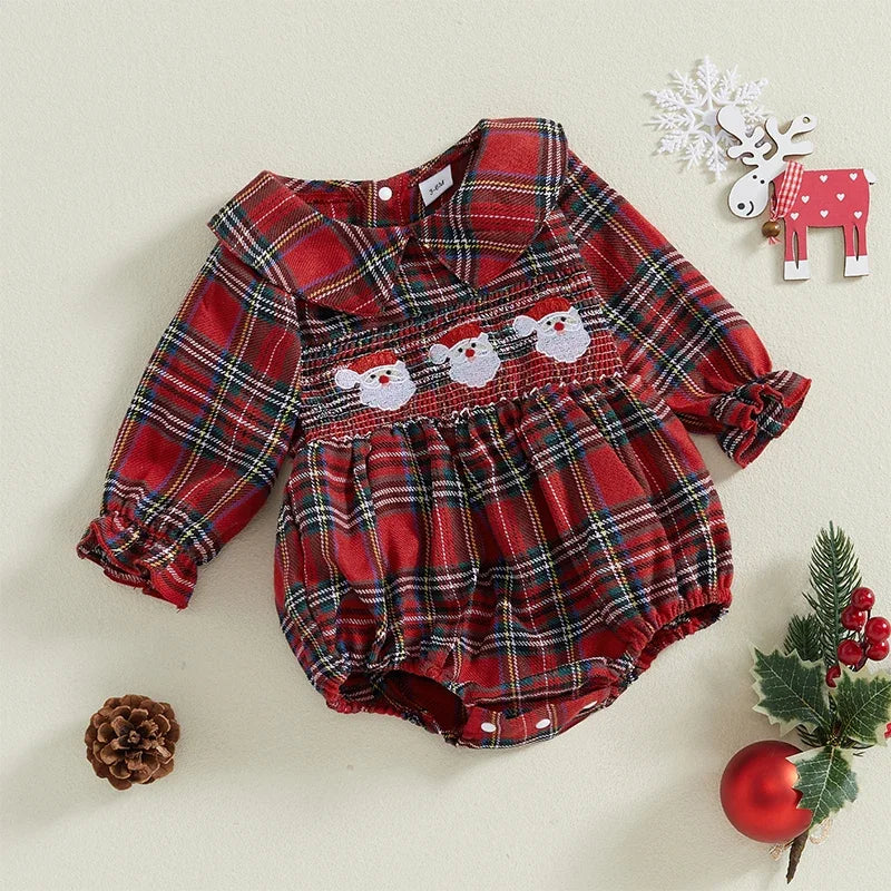 Baby Girls Christmas Jumpsuit 