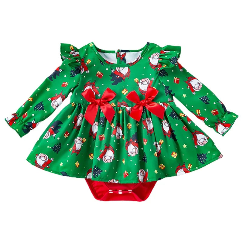 Baby Girls Christmas Romper