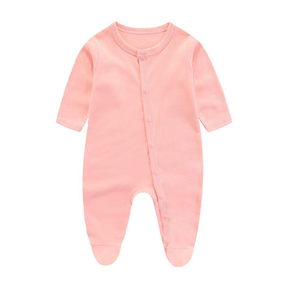 Minimalist And Creative Pure Cotton Newborn Jumpsuit