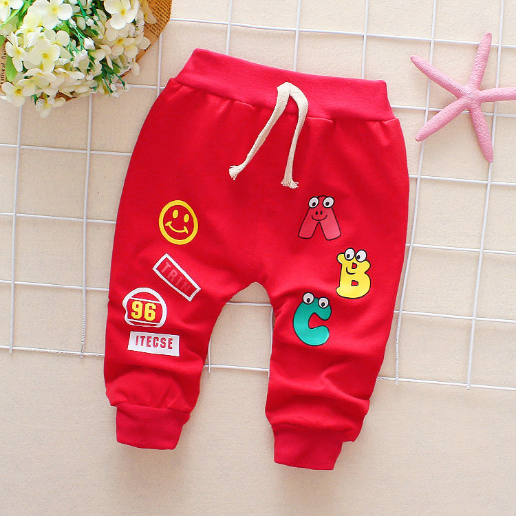 Girls' Spring And Autumn Trousers, PP Pants, Children's Trousers