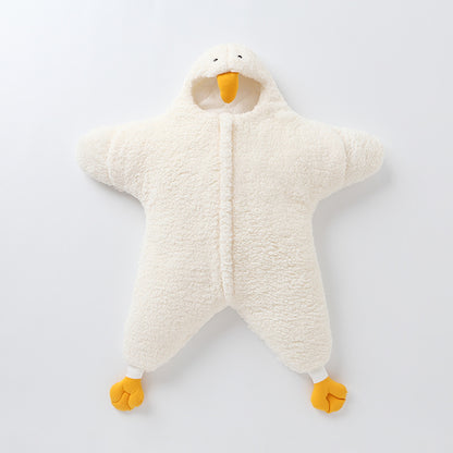 Baby Sleeping Bag Children's Anti-shock Lamb Velvet