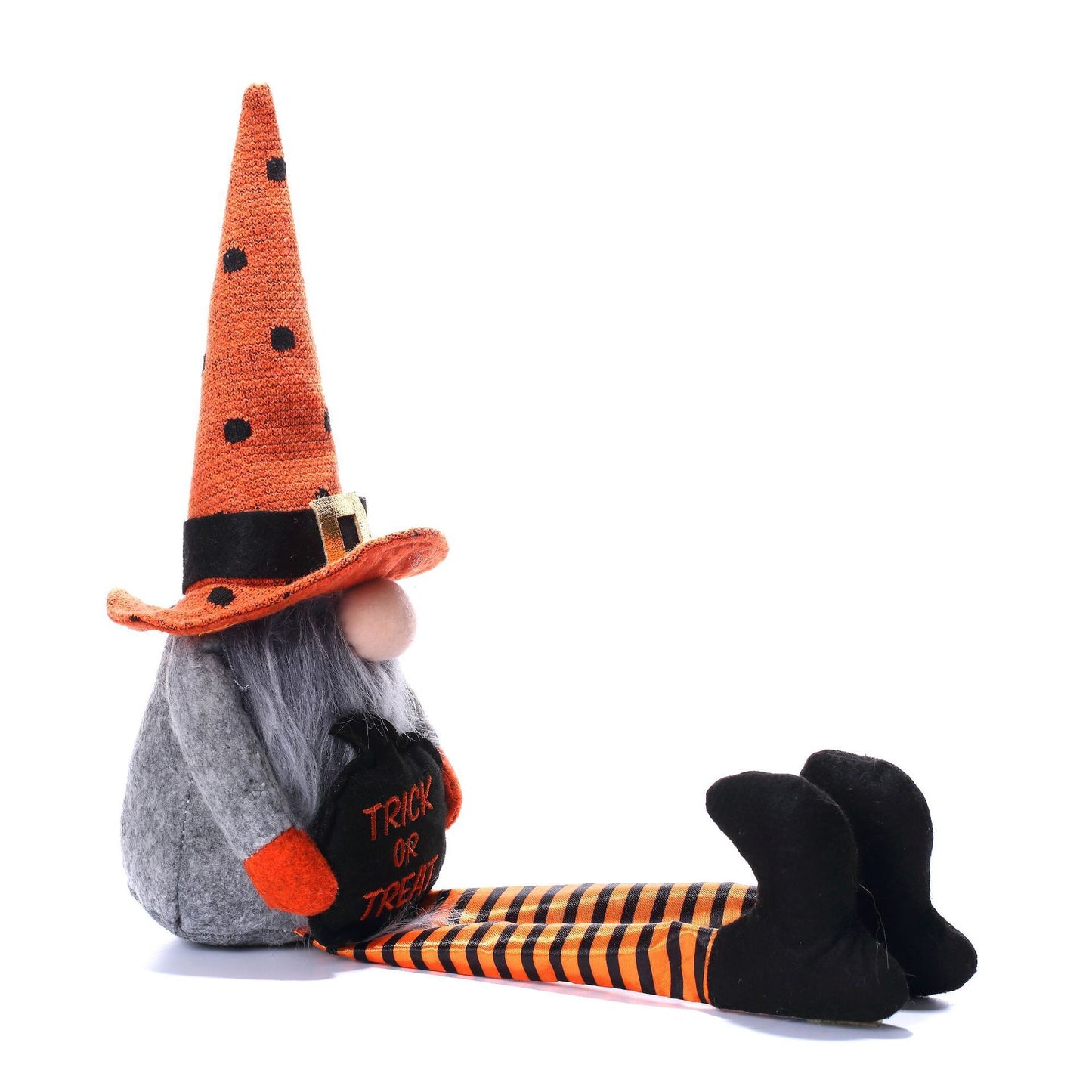 Halloween Long Leg Faceless Doll Pumpkin Hat